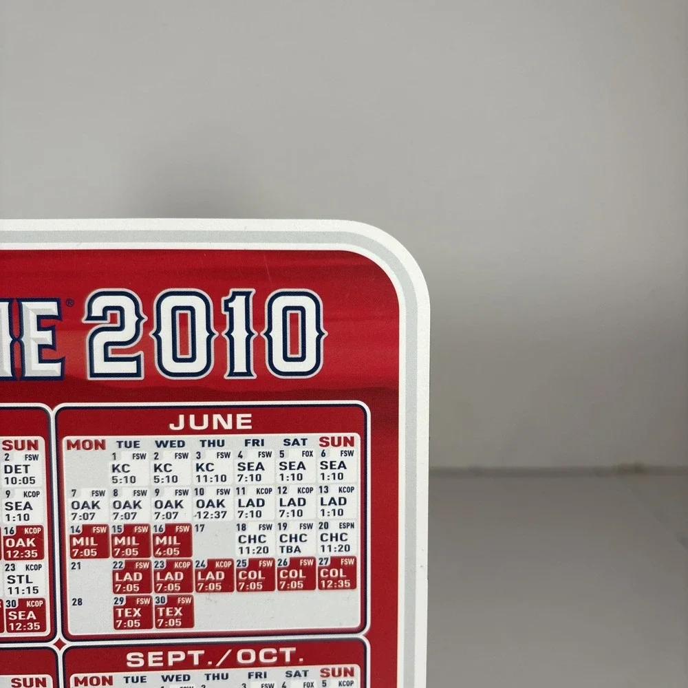 Los Angeles Anaheim Angels 2010 All Star Game Calendar Magnet Orange‎ County